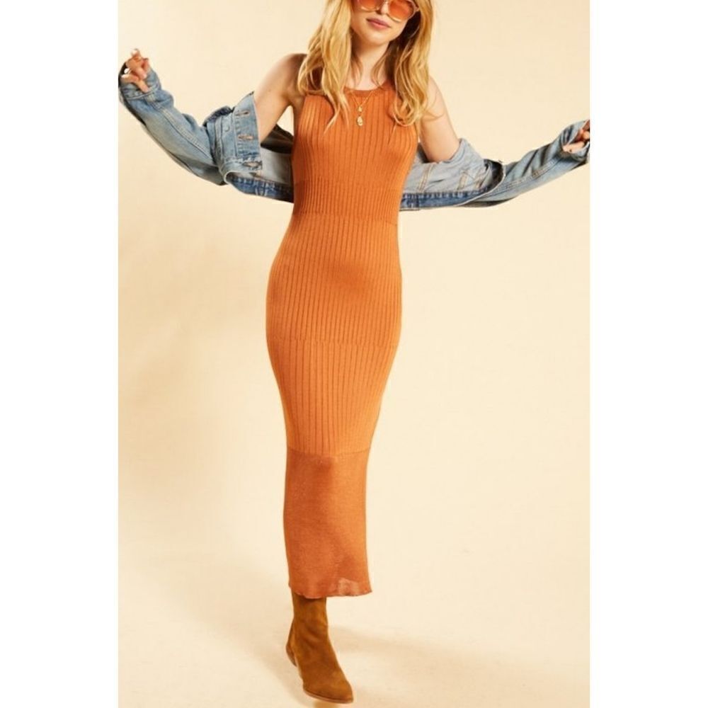 Free People Come My Way midi dress - Picture 5 of 7